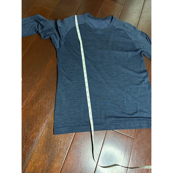 Lululemon Mens Metal Vent Tech Navy Size Medium Time To Get Dirty - Picture 9 of 11